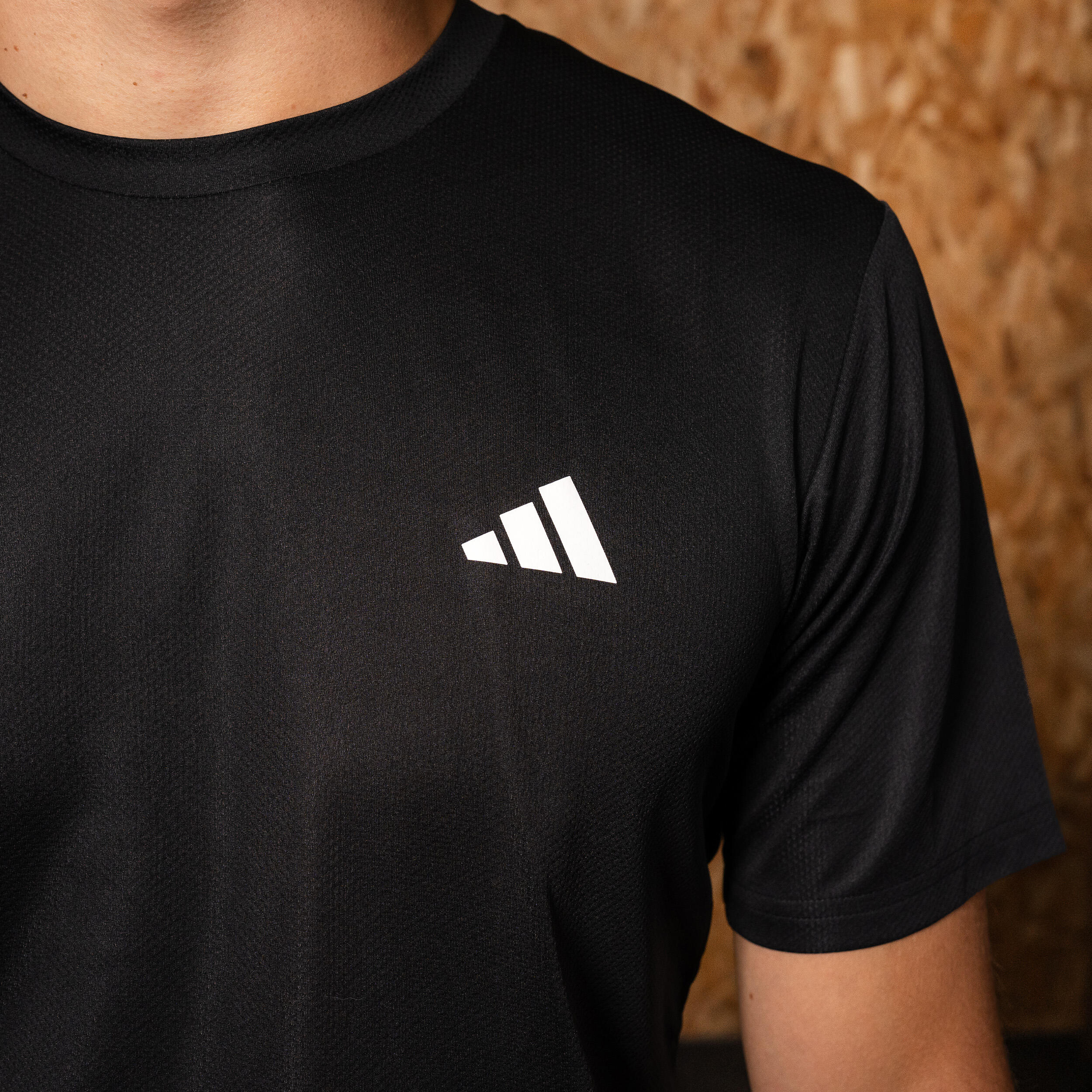 T-SHIRT DE FITNESS CARDIO ADIDAS HOMME NOIR 9/10