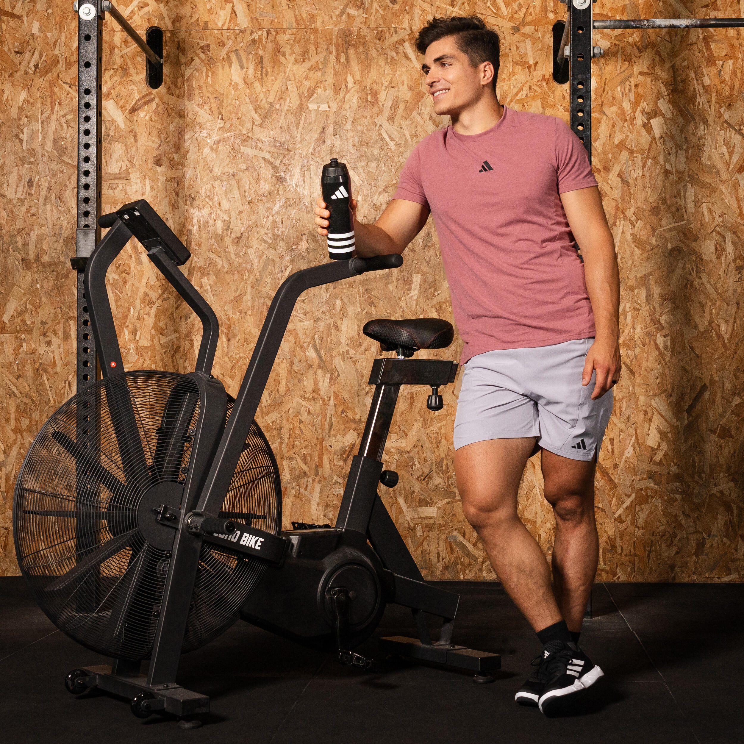 Tricou Fitness cardio ADIDAS Roșu Bărbați