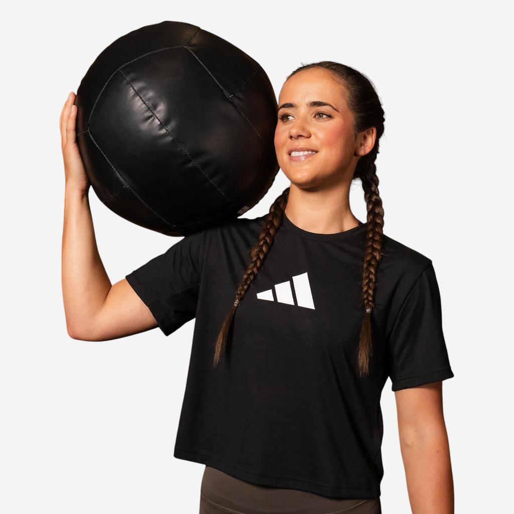 Women's Print Logo T-Shirt - Black