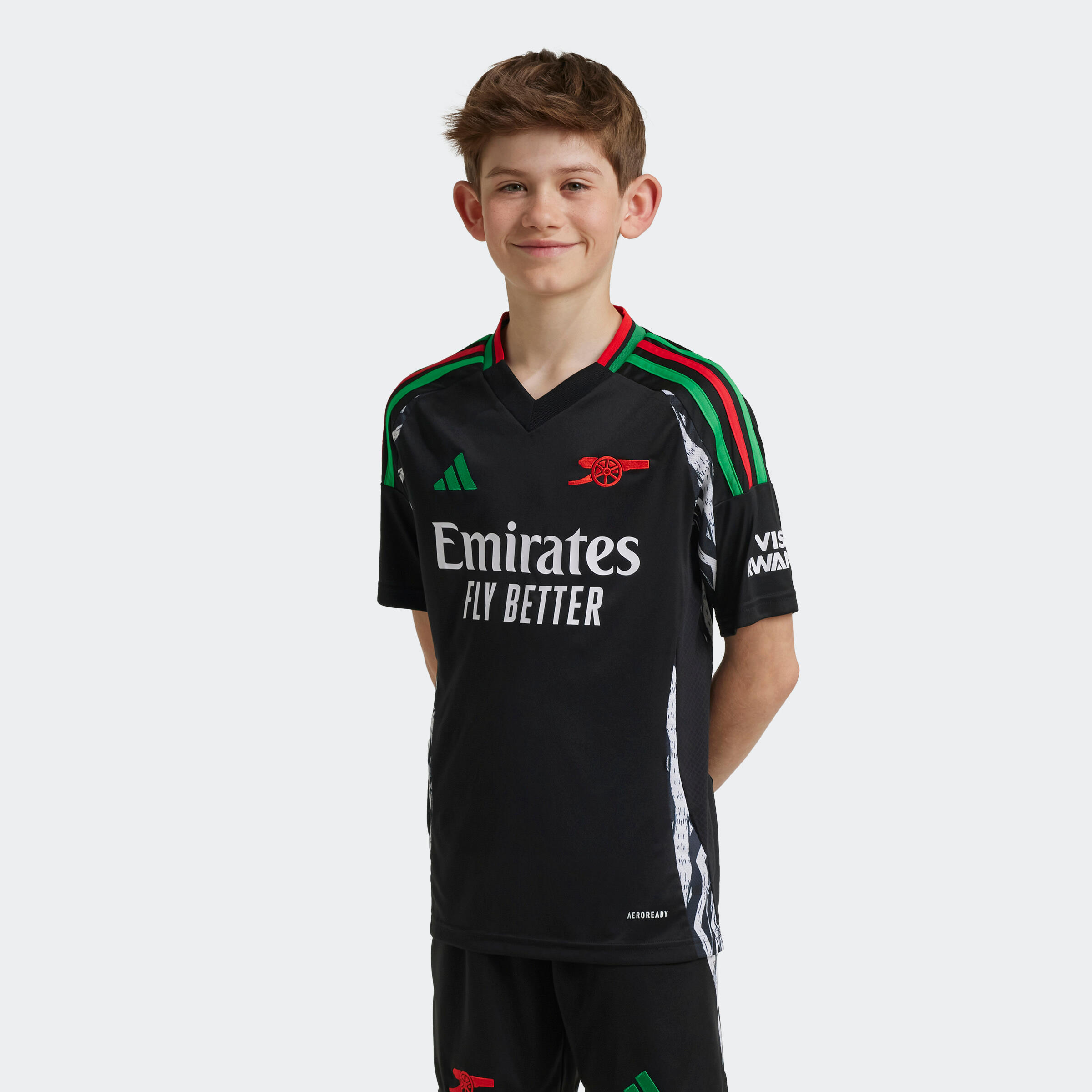 Kids' Arsenal Away Shirt 24/25 2/8
