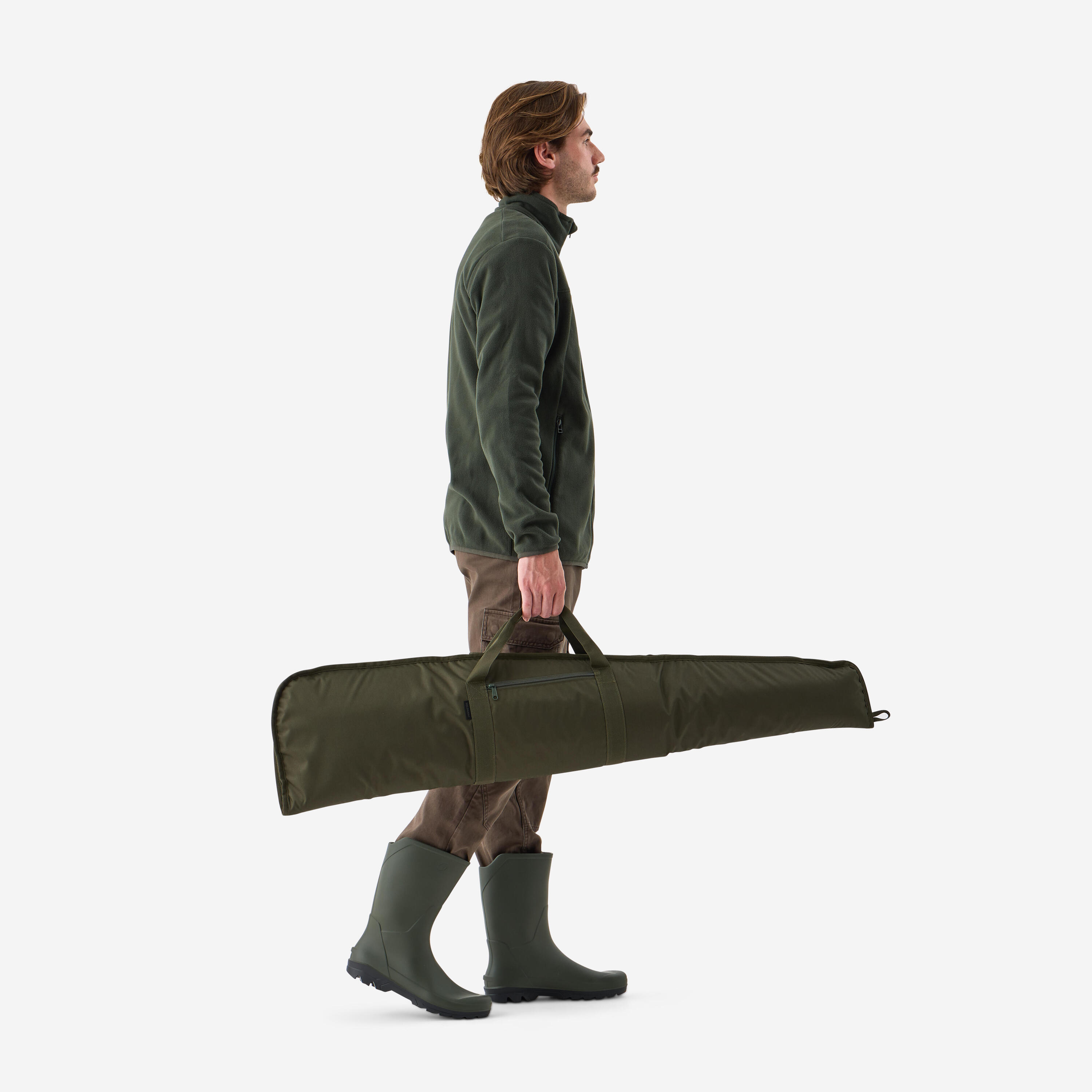 Foedraal jachtkarabijn 120 cm groen 7/8