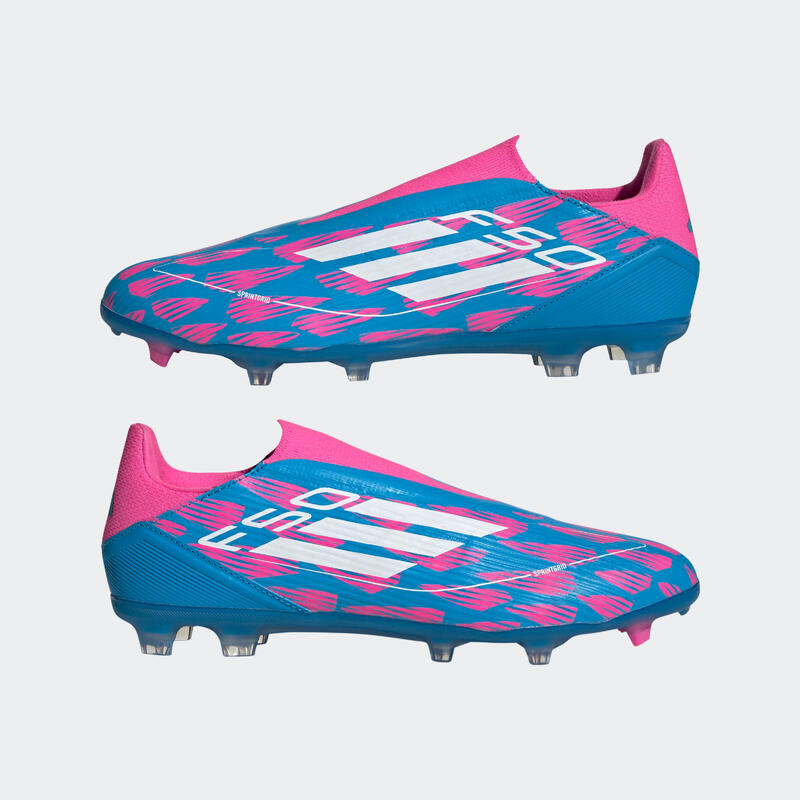 Voetbalschoenen voor volwassenen F50 League Laceless FG