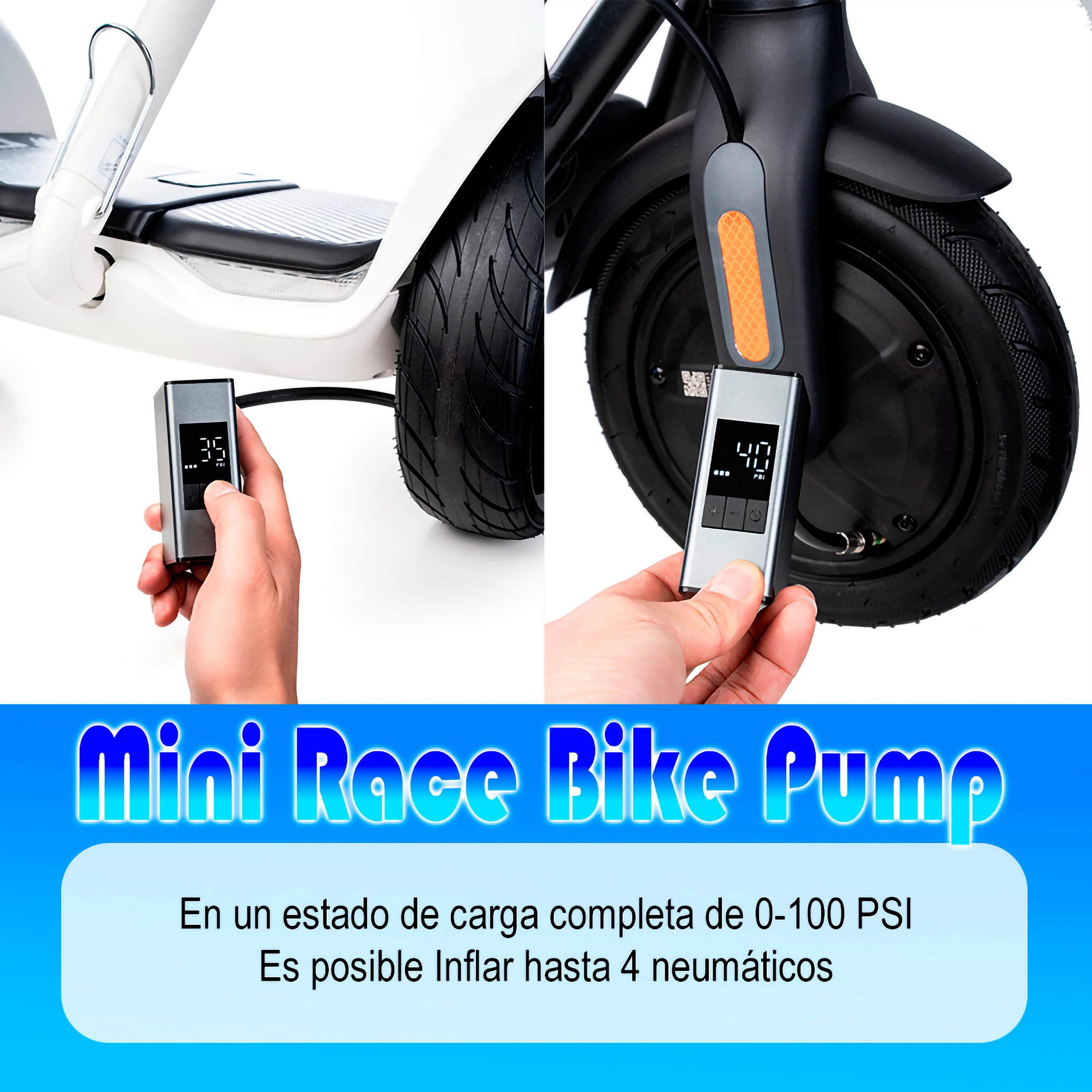 Mini compresor de aire Leotec Ultraflate 8/11