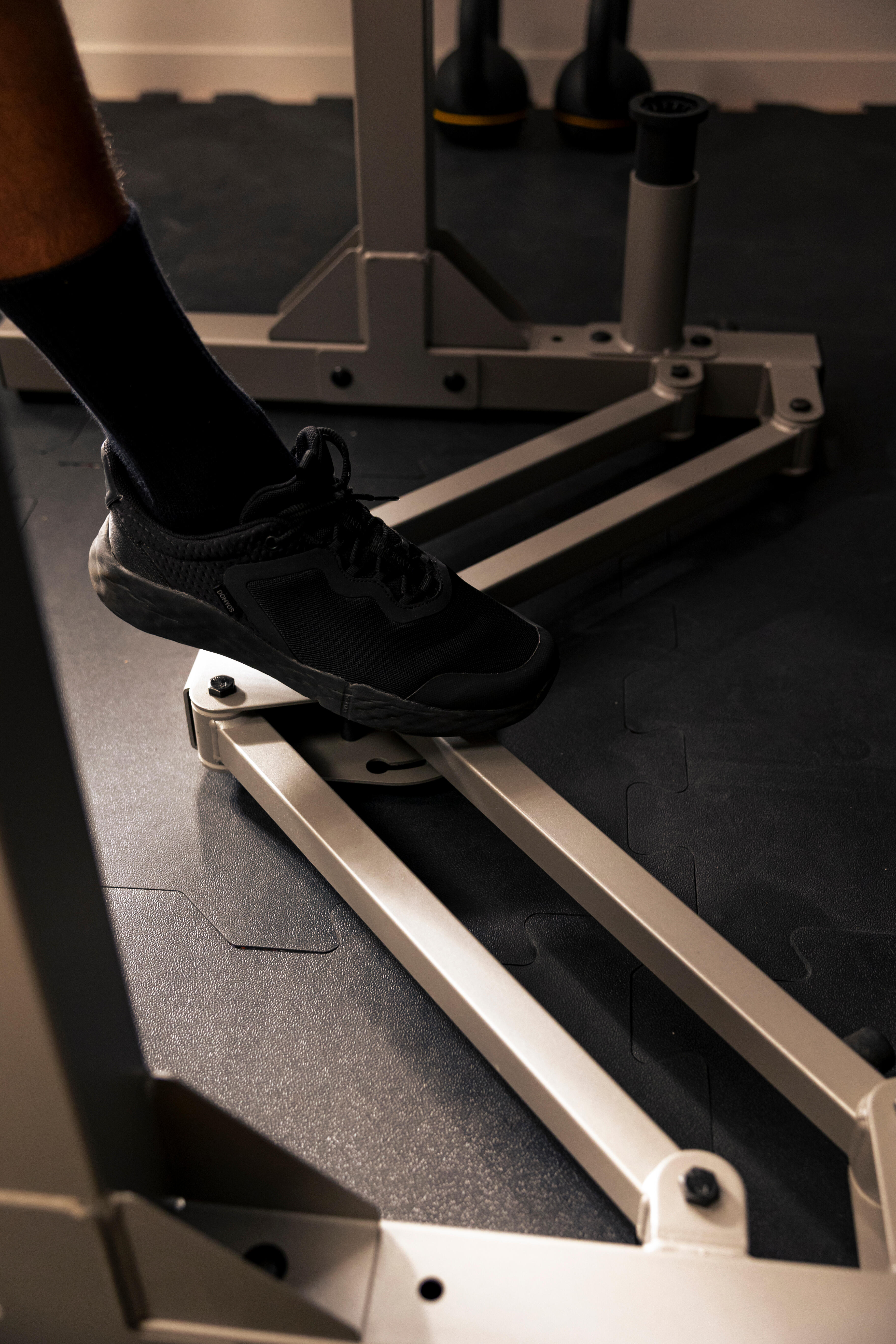 Ultra-Compact 2-Second Fold-Down Weight Training Rack 120 kg - CORENGTH