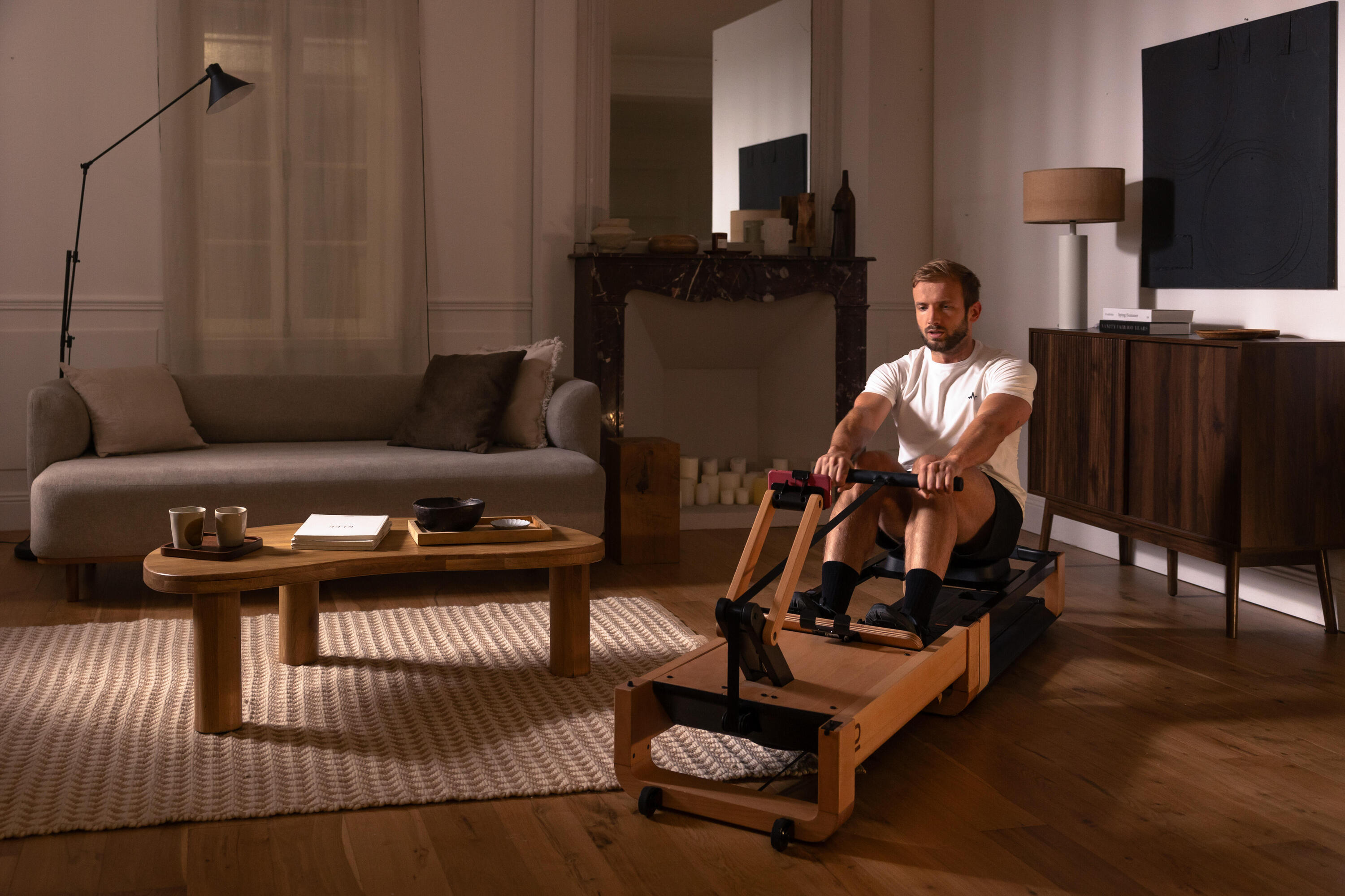 Rameur banc woodrower 3 en 1, auto-alimenté, connecté et garanti par Decathlon 8/16