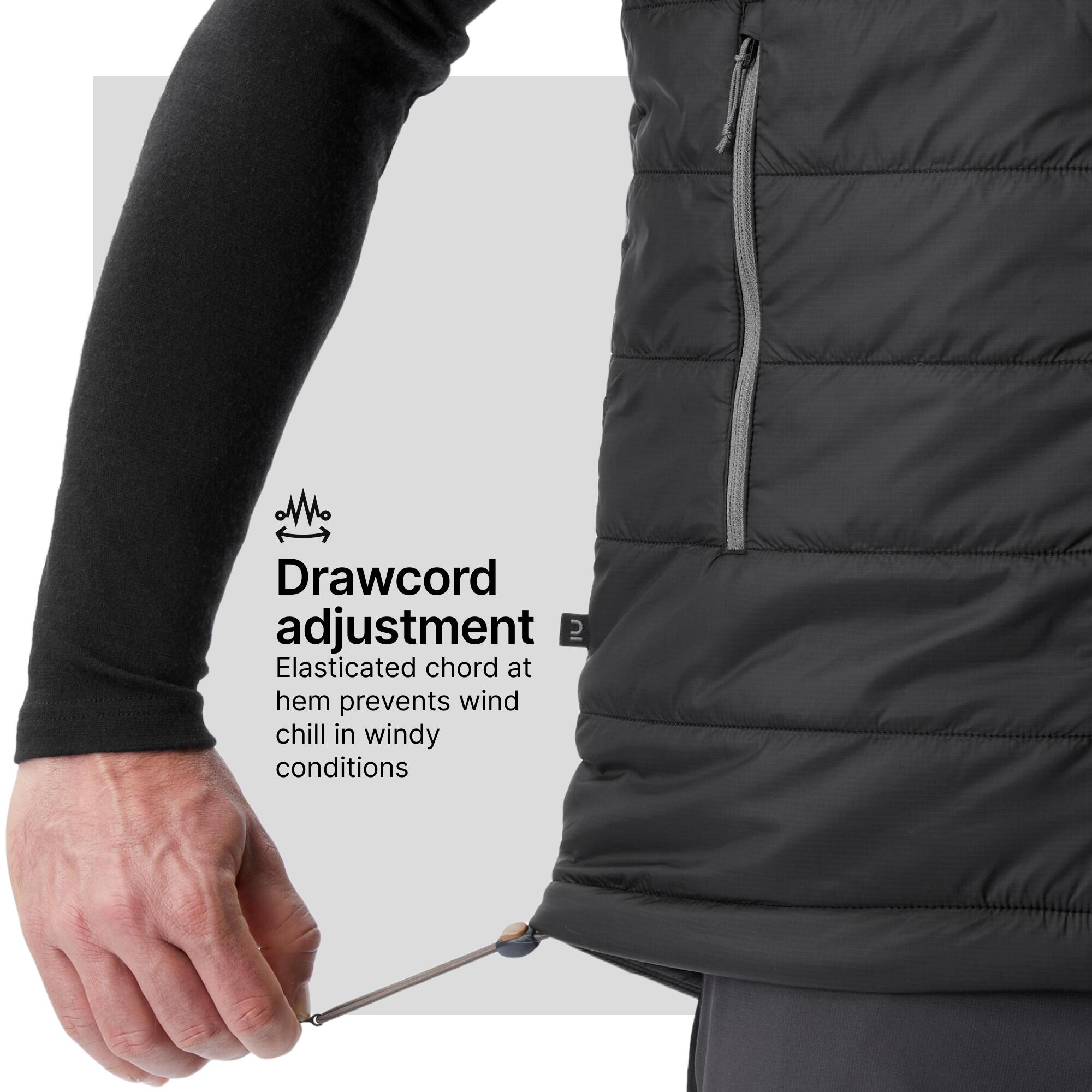 Men Padded Gilet - MT100 Black