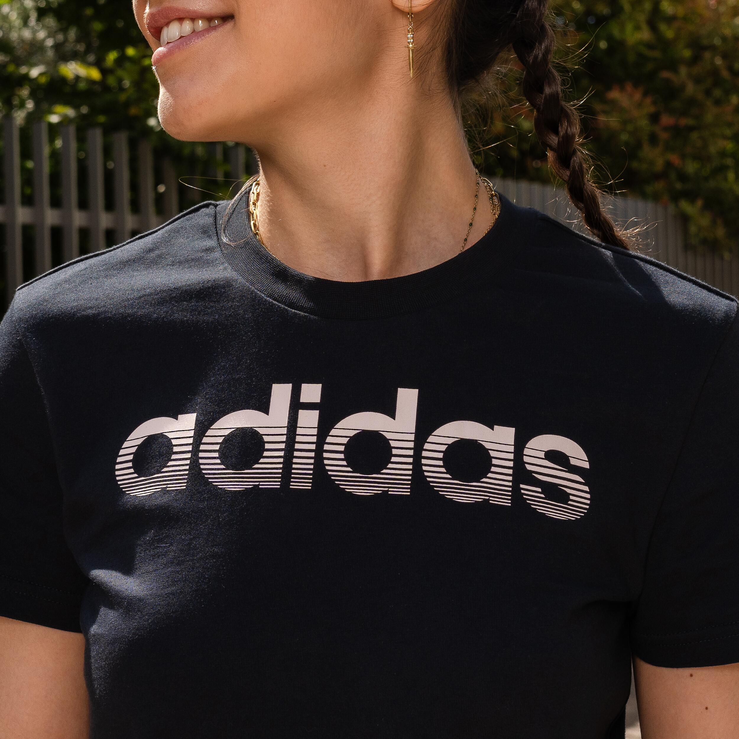 T-SHIRT DE FITNESS SOFT TRAINING ADIDAS FEMME NOIR 9/11