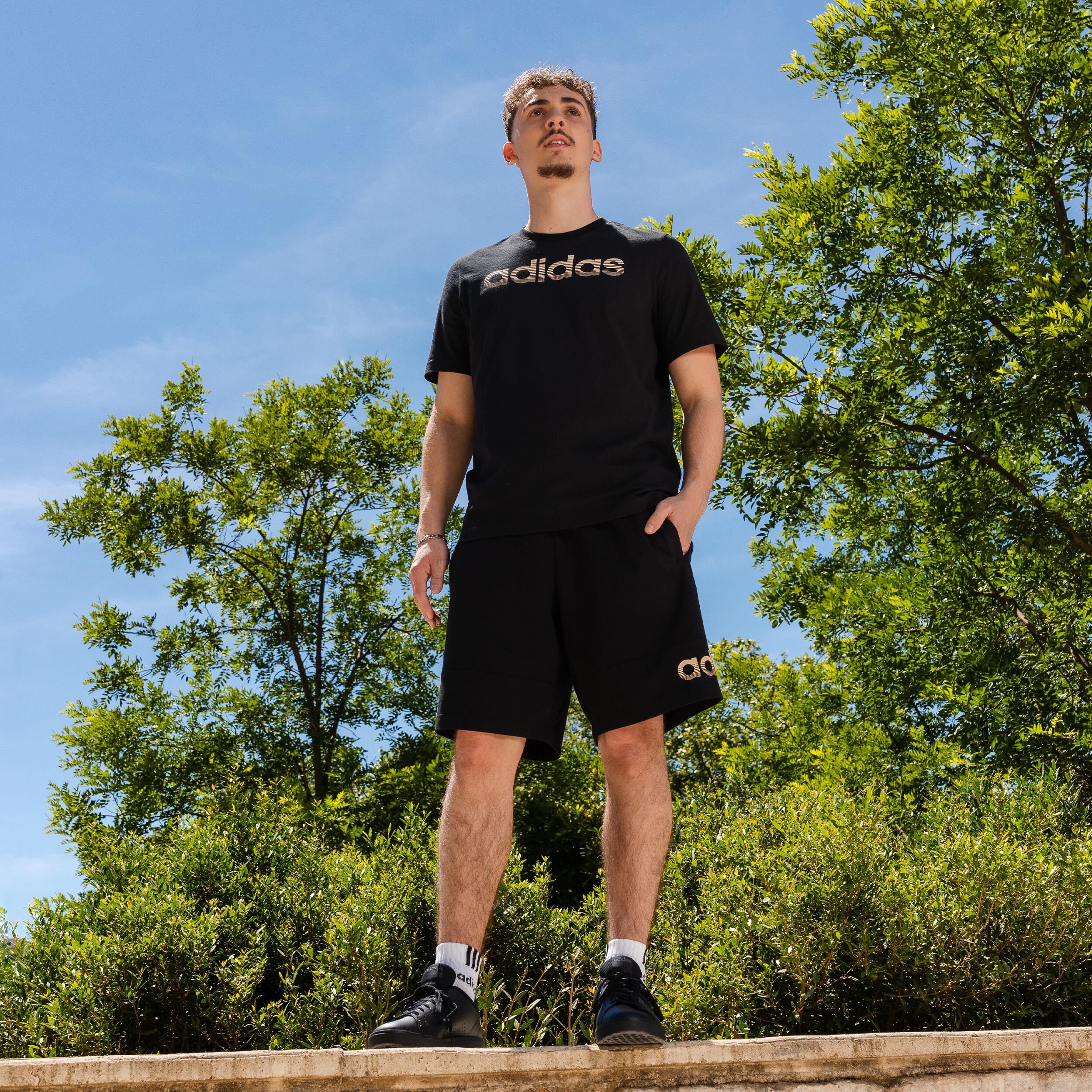 SHORT DE FITNESS SOFT TRAINING ADIDAS HOMME NOIR 8/11