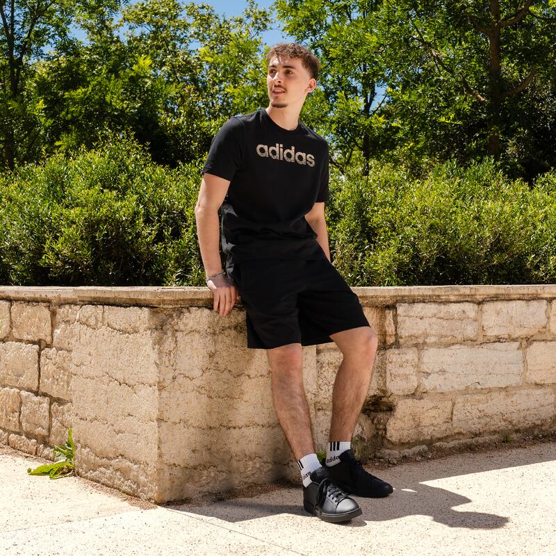 Pantalon scurt Fitness ADIDAS Negru Bărbați 