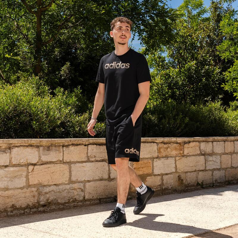 Pantalon scurt Fitness ADIDAS Negru Bărbați 