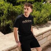 Tricou Fitness ADIDAS Negru Bărbaţi  
