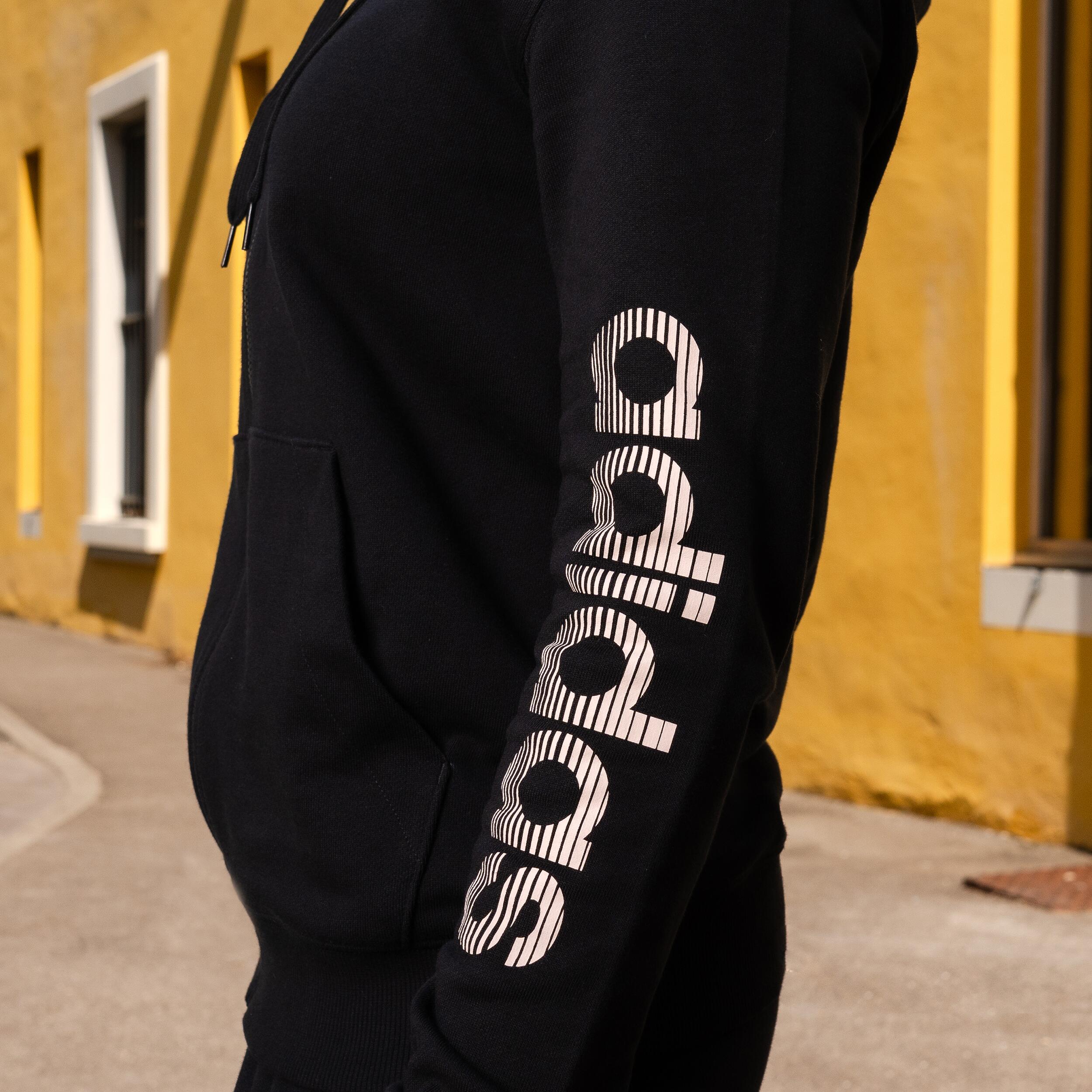 Kapuzenjacke Damen Adidas - schwarz 9/9