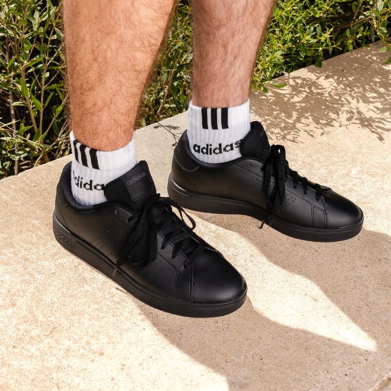 Chaussures Adidas Advantage Clean Noir Homme Chaussure Homme