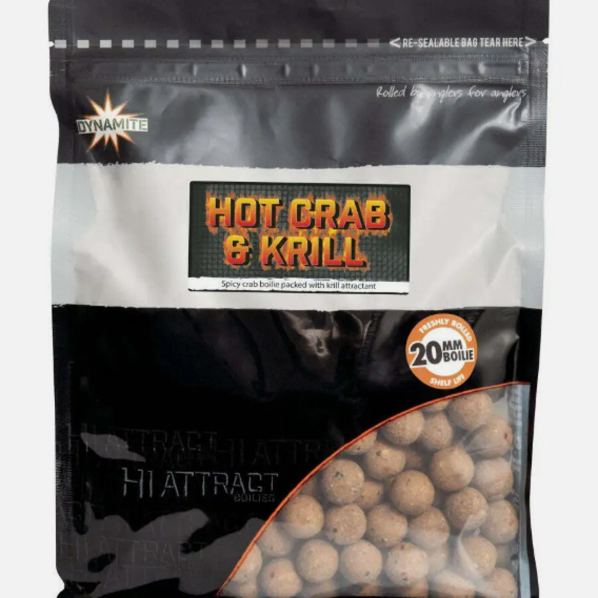 DYNAMITE BAITS Hot Crab & Krill 15mm-1Kg