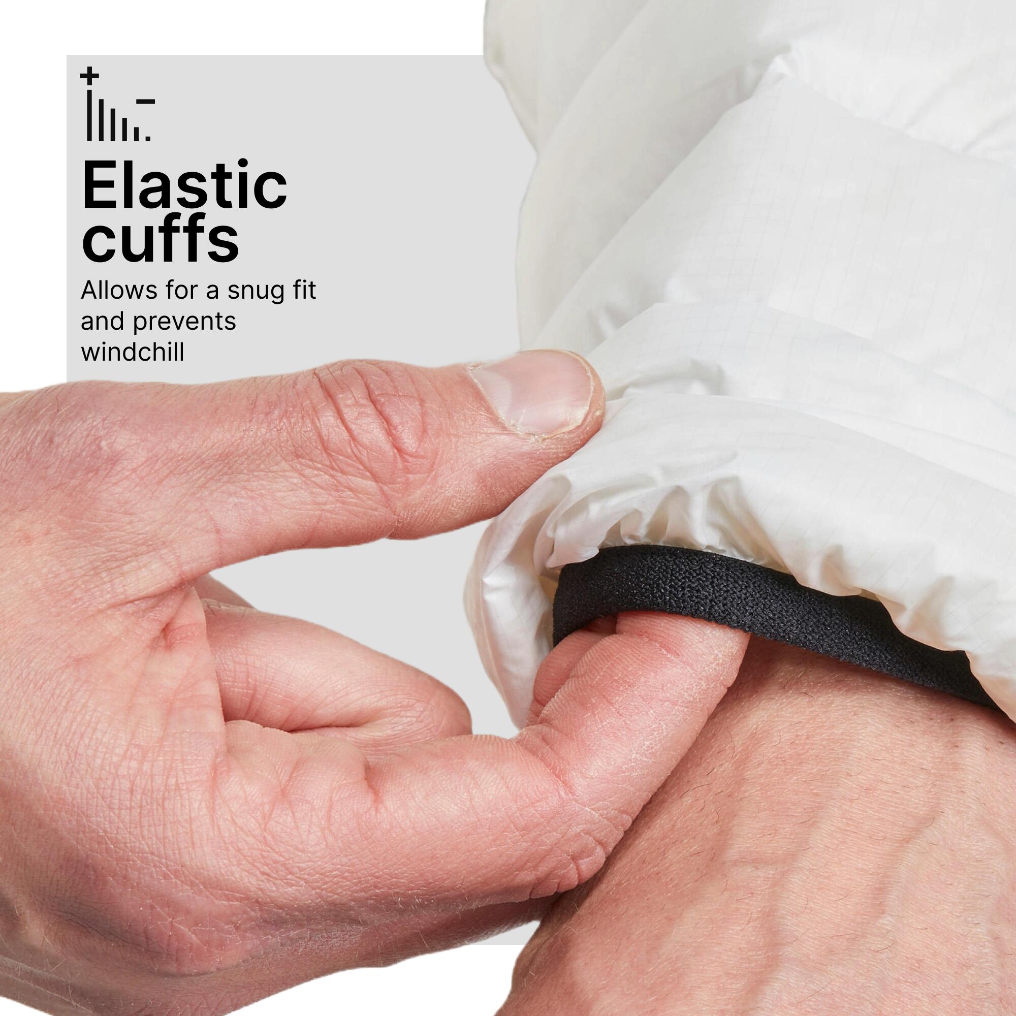 Women Trekking Down Jacket MT500 -10°C White