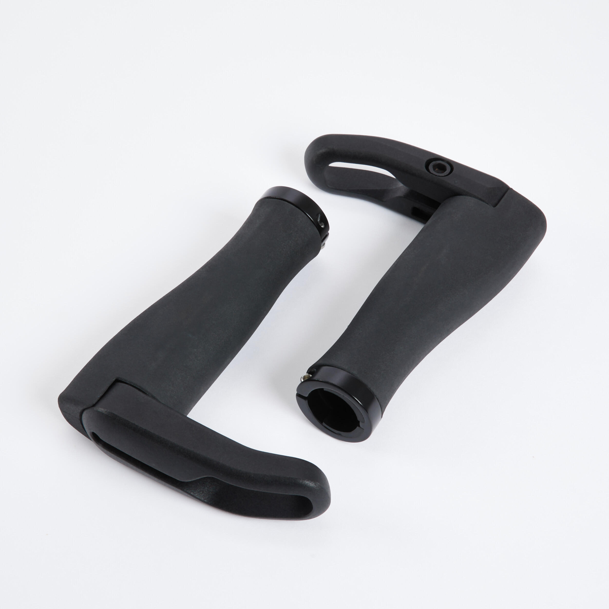 City trekking bike grips with bar ends