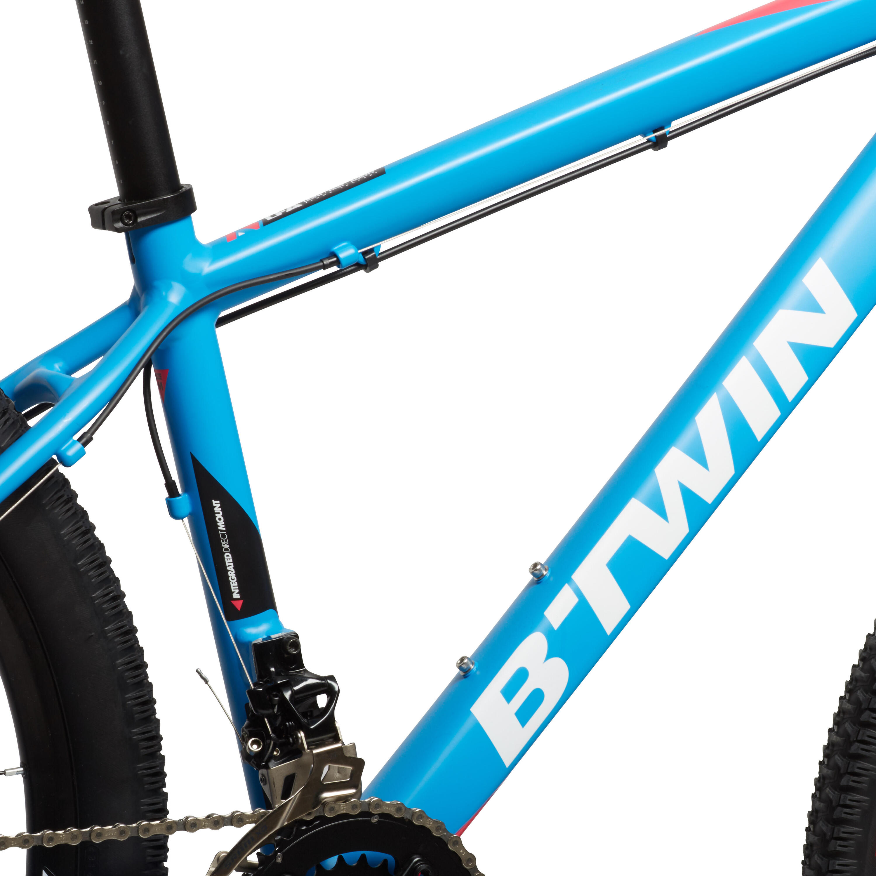 MOUNTAINBIKE BTWIN RAFAL 720 27.5" BLAUW/ZWART/ROZE 5/23