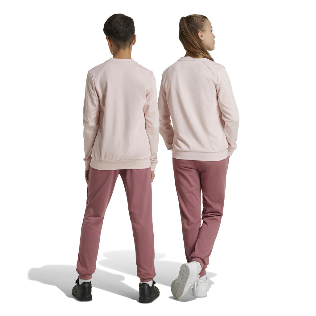 ADIDAS Trainingsanzug Kinder - rosa bedruckt