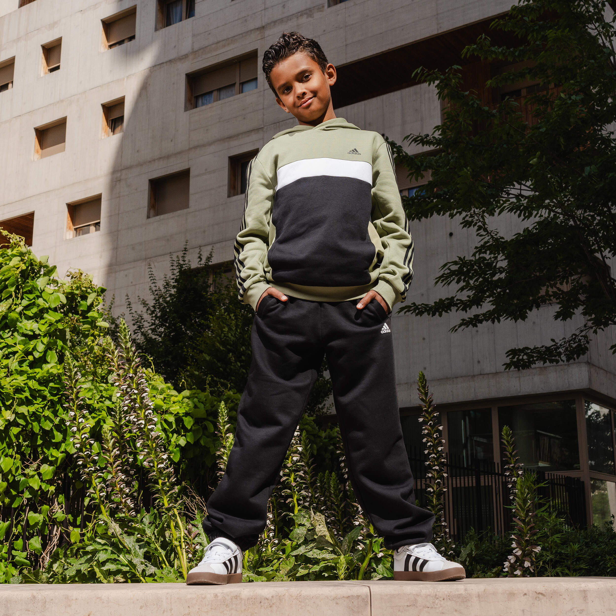 Pantalón Chándal Adidas Niños Negro 5/11