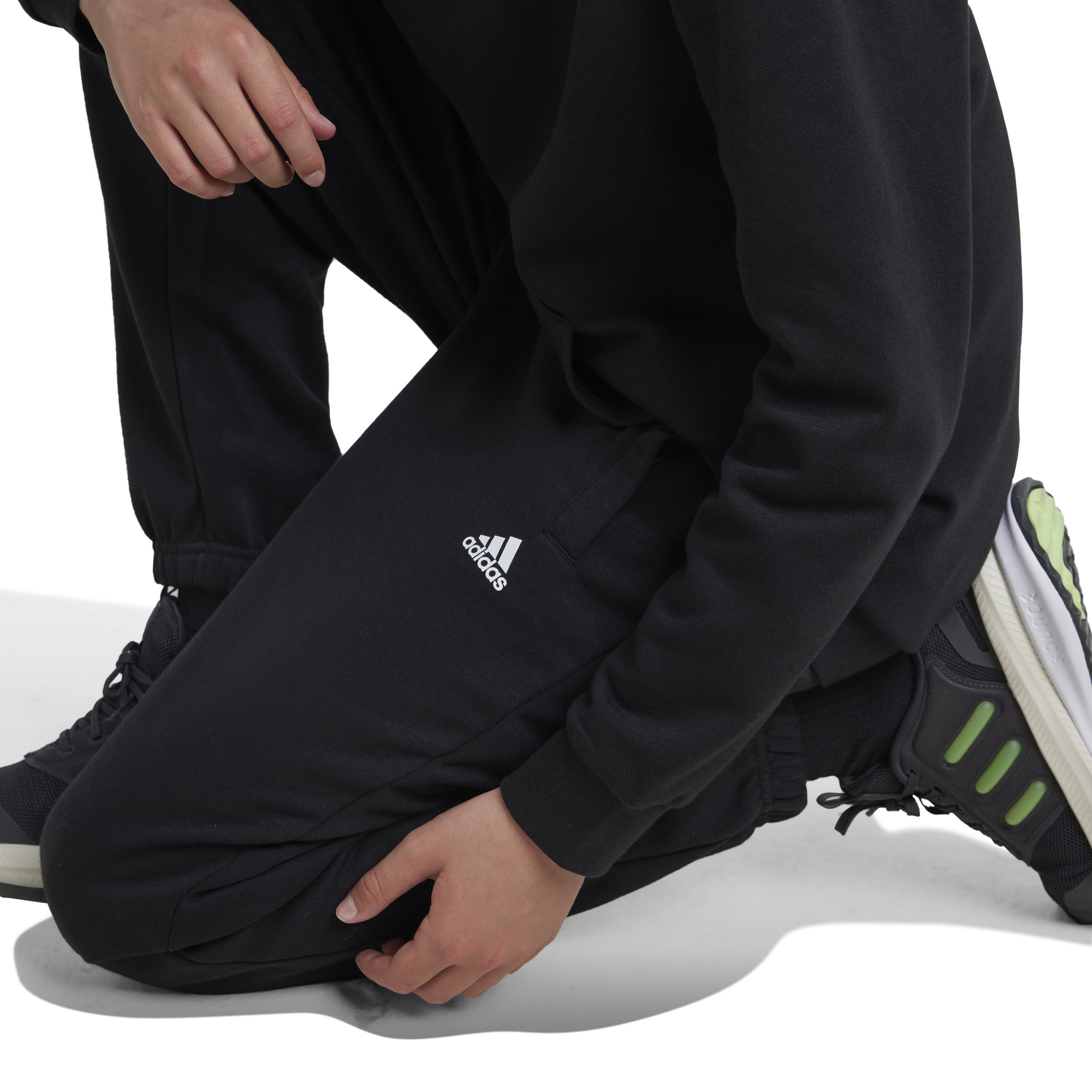 Pantalon de survêtement Adidas enfant - noir 4/8