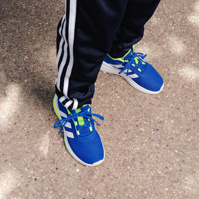 CHAUSSURES RACER TR23 ADIDAS ENFANT BLEU BLANC JAUNE