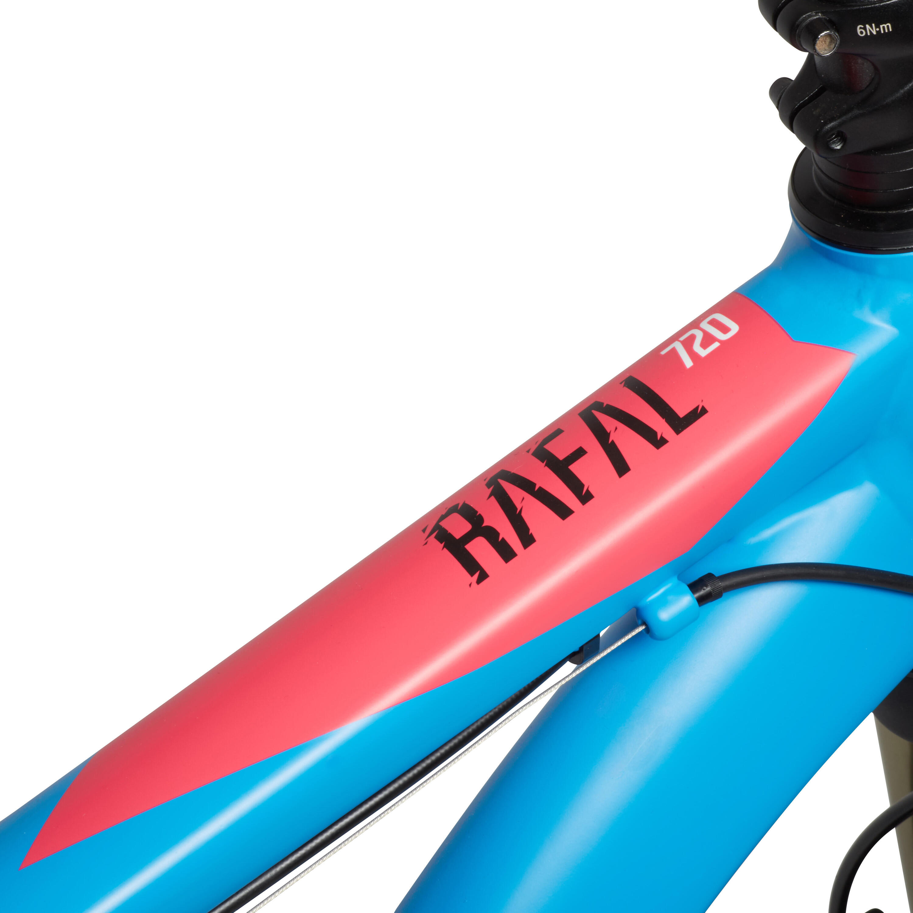 MOUNTAINBIKE BTWIN RAFAL 720 27.5" BLAUW/ZWART/ROZE 6/23