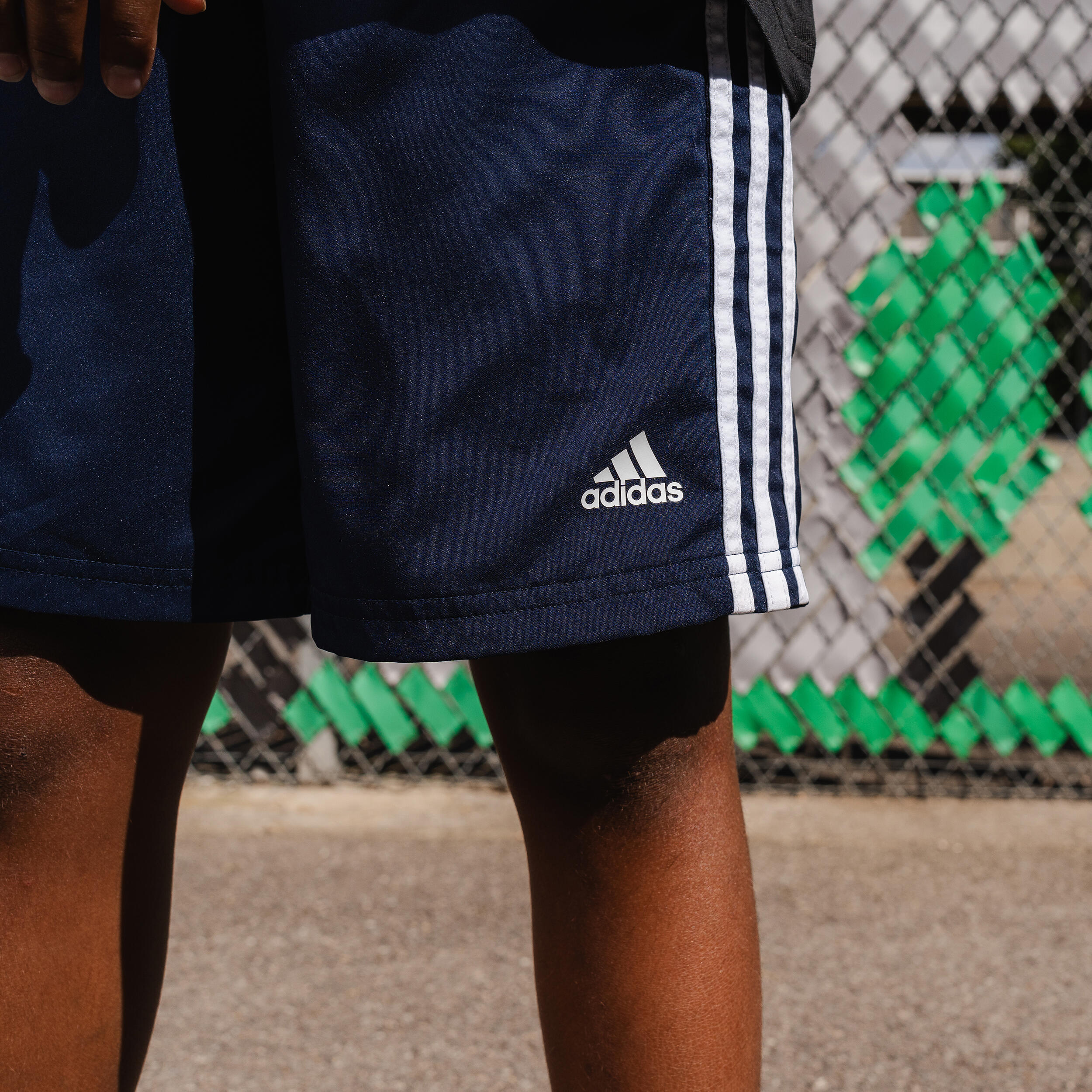 SHORTS ADIDAS CHILD - NAVY BLUE