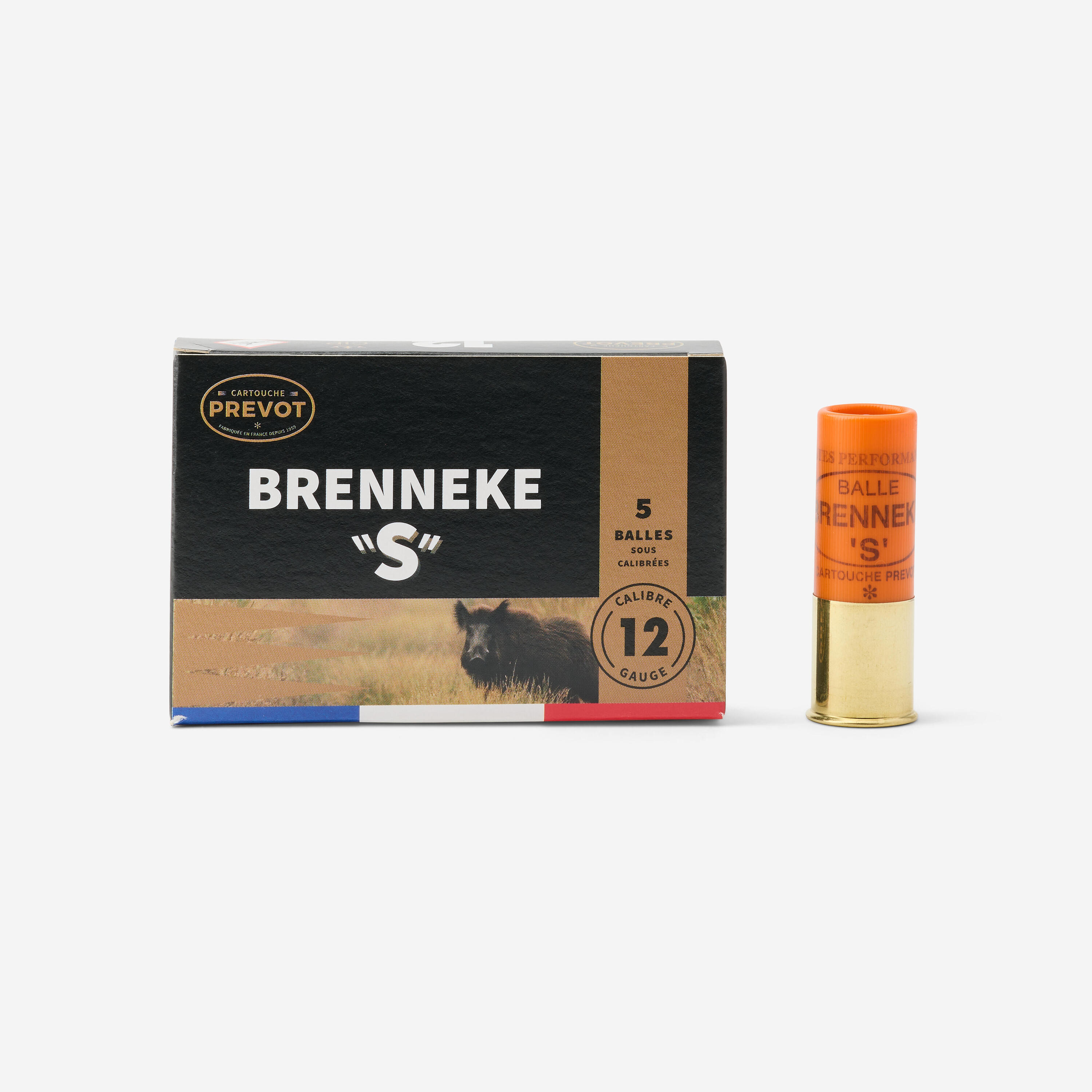 Balle brenneke s calibre 12/70 x 5 24g 1/3