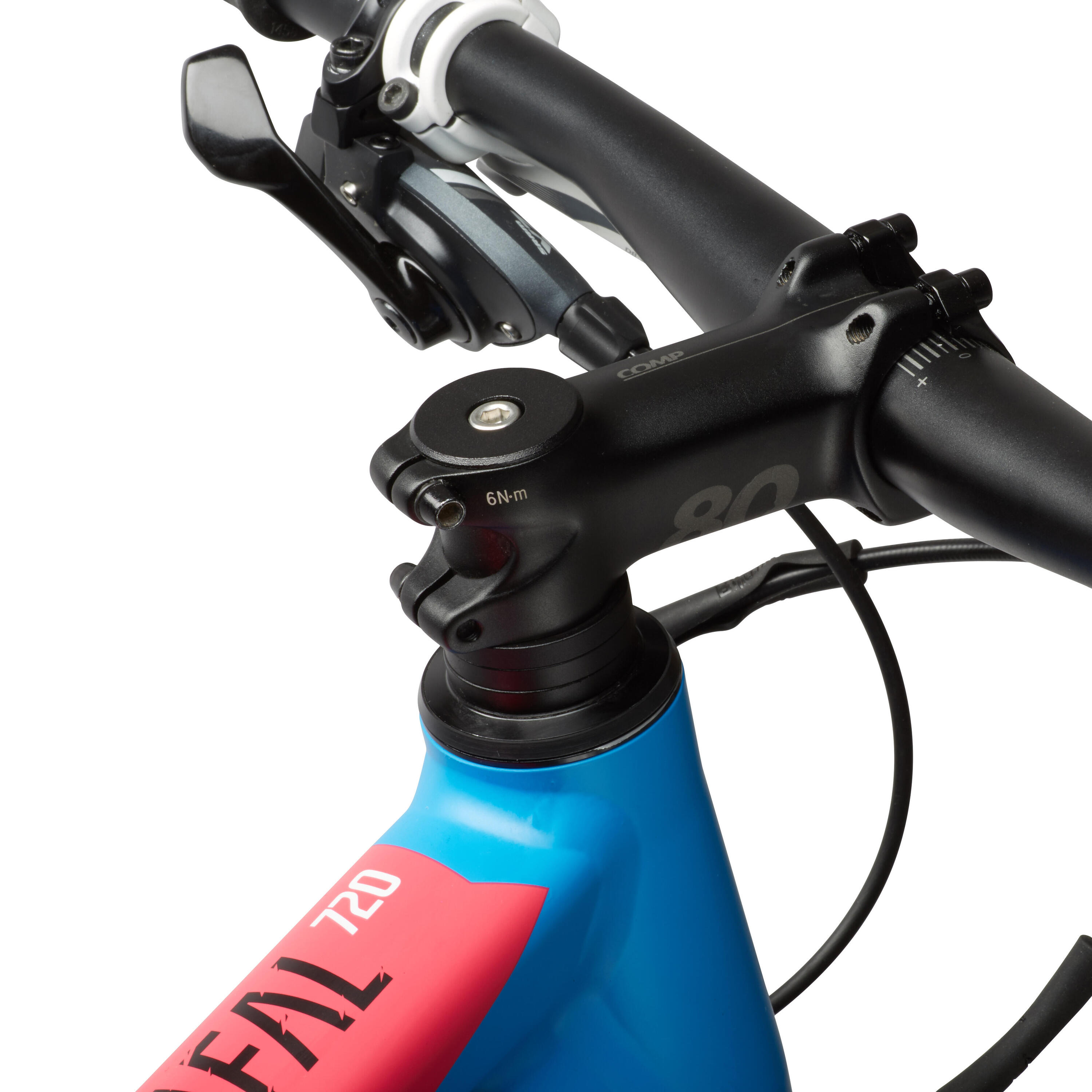 MOUNTAINBIKE BTWIN RAFAL 720 27.5" BLAUW/ZWART/ROZE 11/23