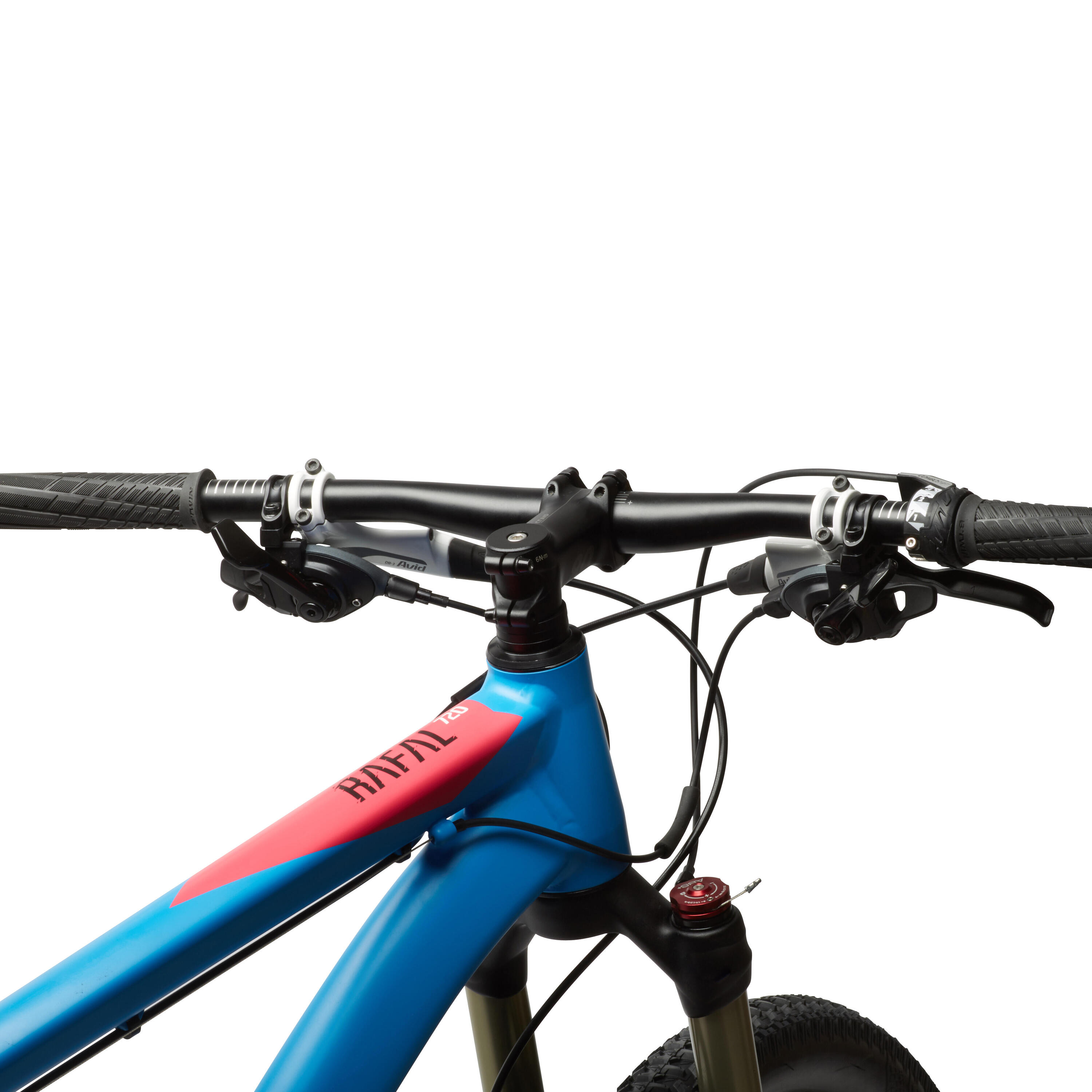 MOUNTAINBIKE BTWIN RAFAL 720 27.5" BLAUW/ZWART/ROZE 12/23