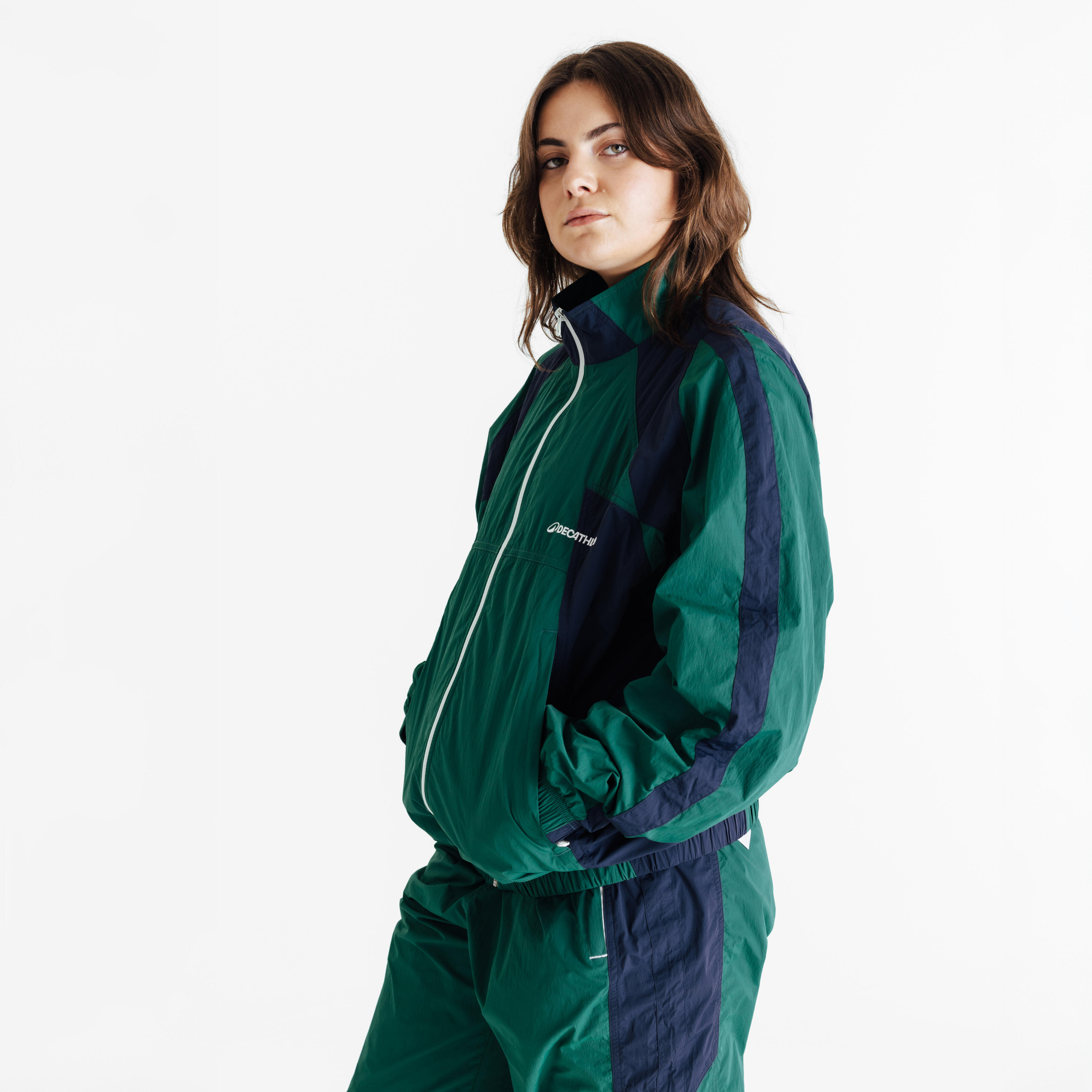 Chaqueta de chandal Decathlon AFLF unisex azul Decathlon