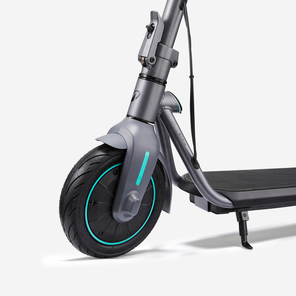 Trottinette électrique Decathlon SD500E gris  vert