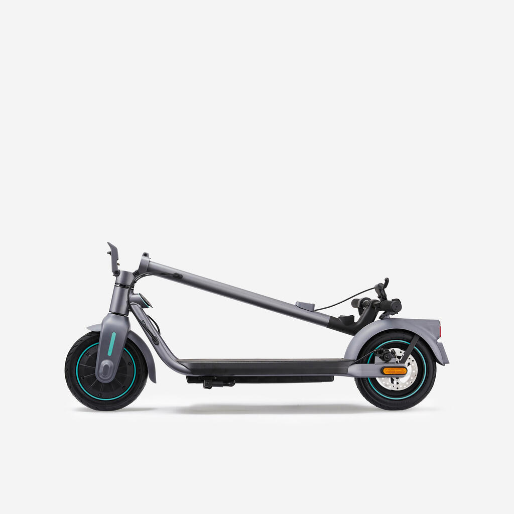 Trottinette électrique Decathlon SD500E gris  vert