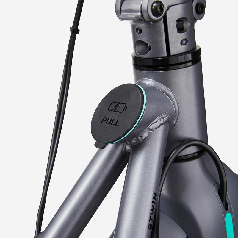 Elektrikli Scooter - Gri/Yeşil - Decathlon SD500E