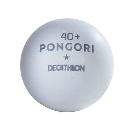 Ping Pong Balls 6-Pack White - TTB 100