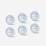 BALLES DE TENNIS DE TABLE TTB 100 1* 40+ x6 BLANCHE