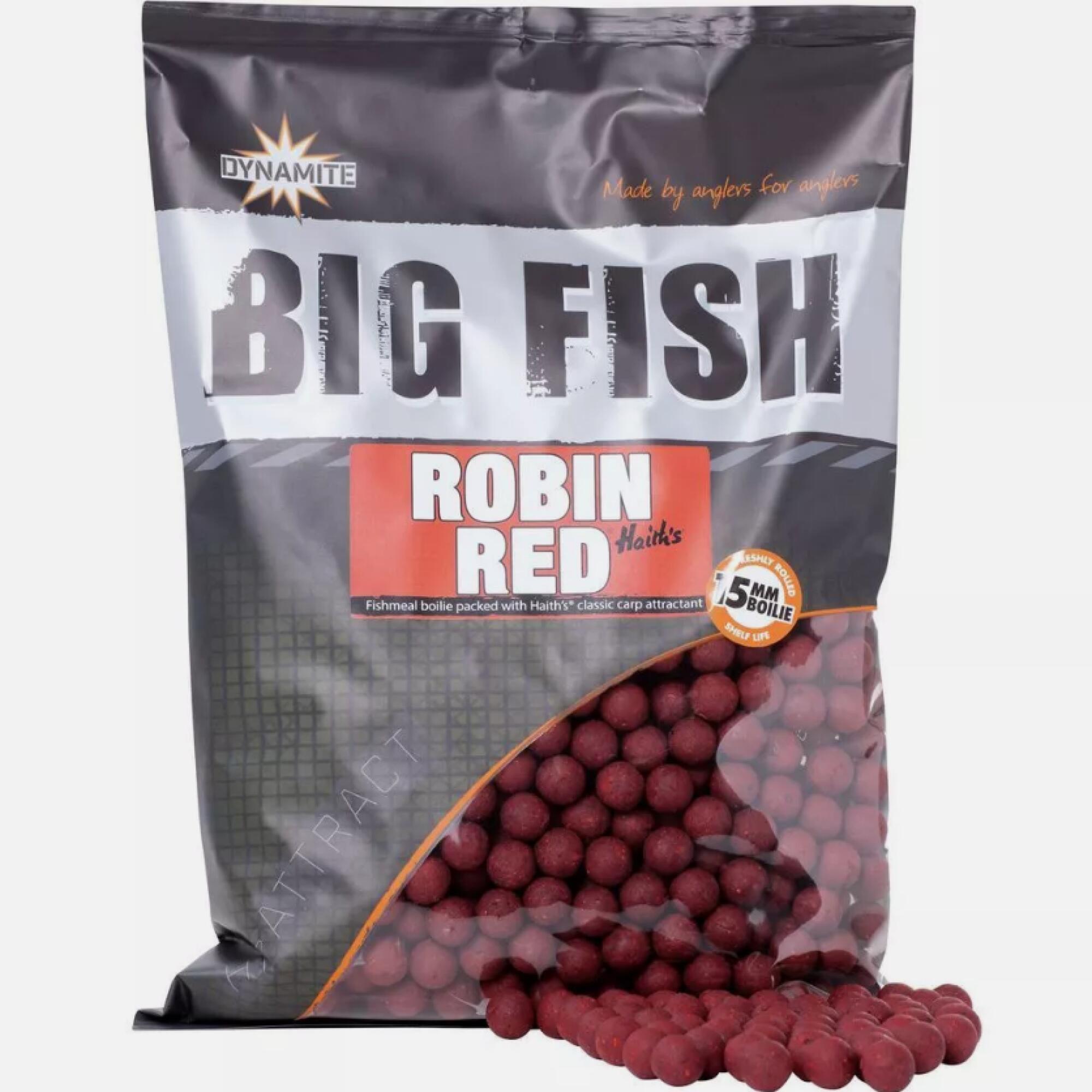 DYNAMITE BAITS Robin Red Boilie 15mm 1.8kg