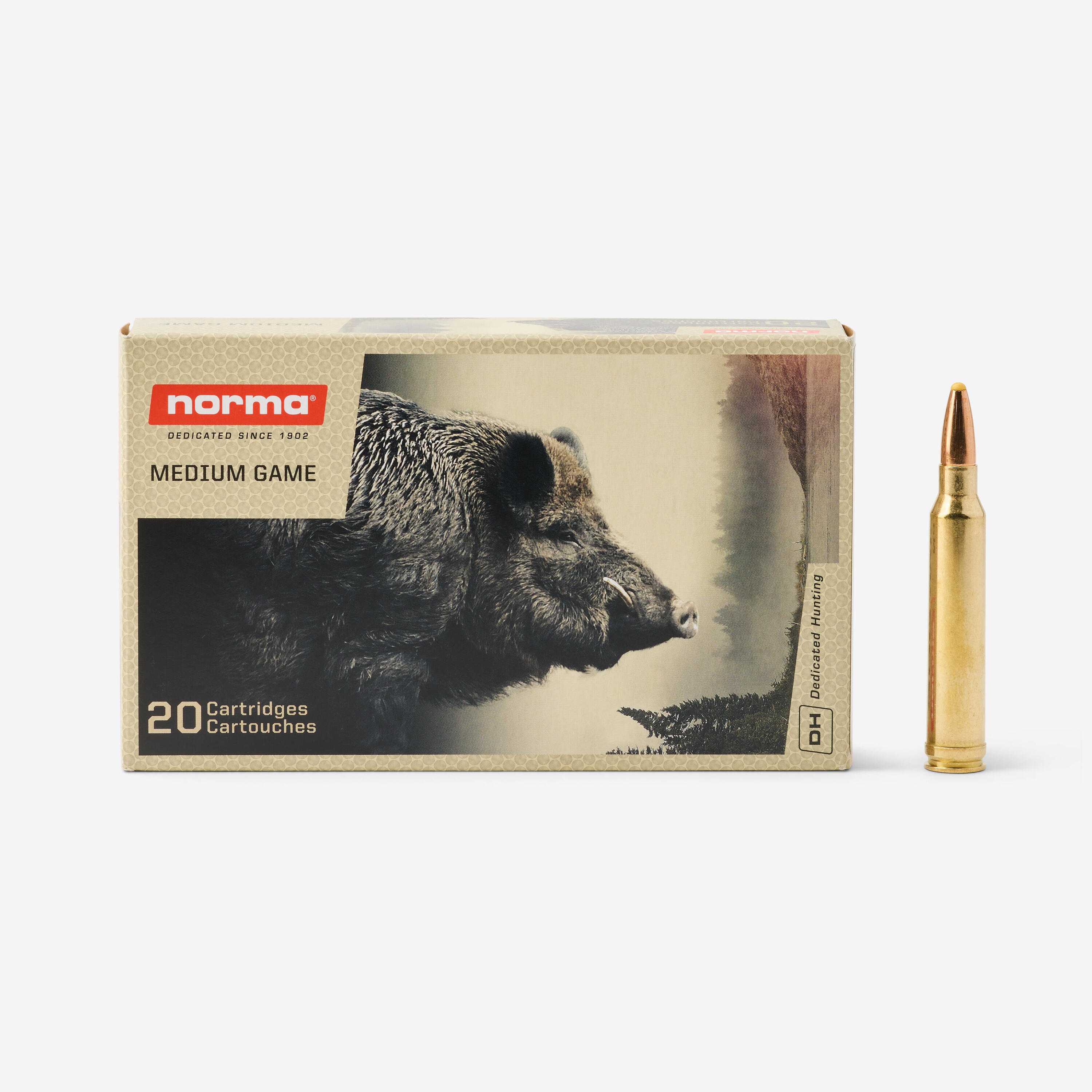 BALLES NORMA 300 WM Dual Core 180 grains X20 1/4