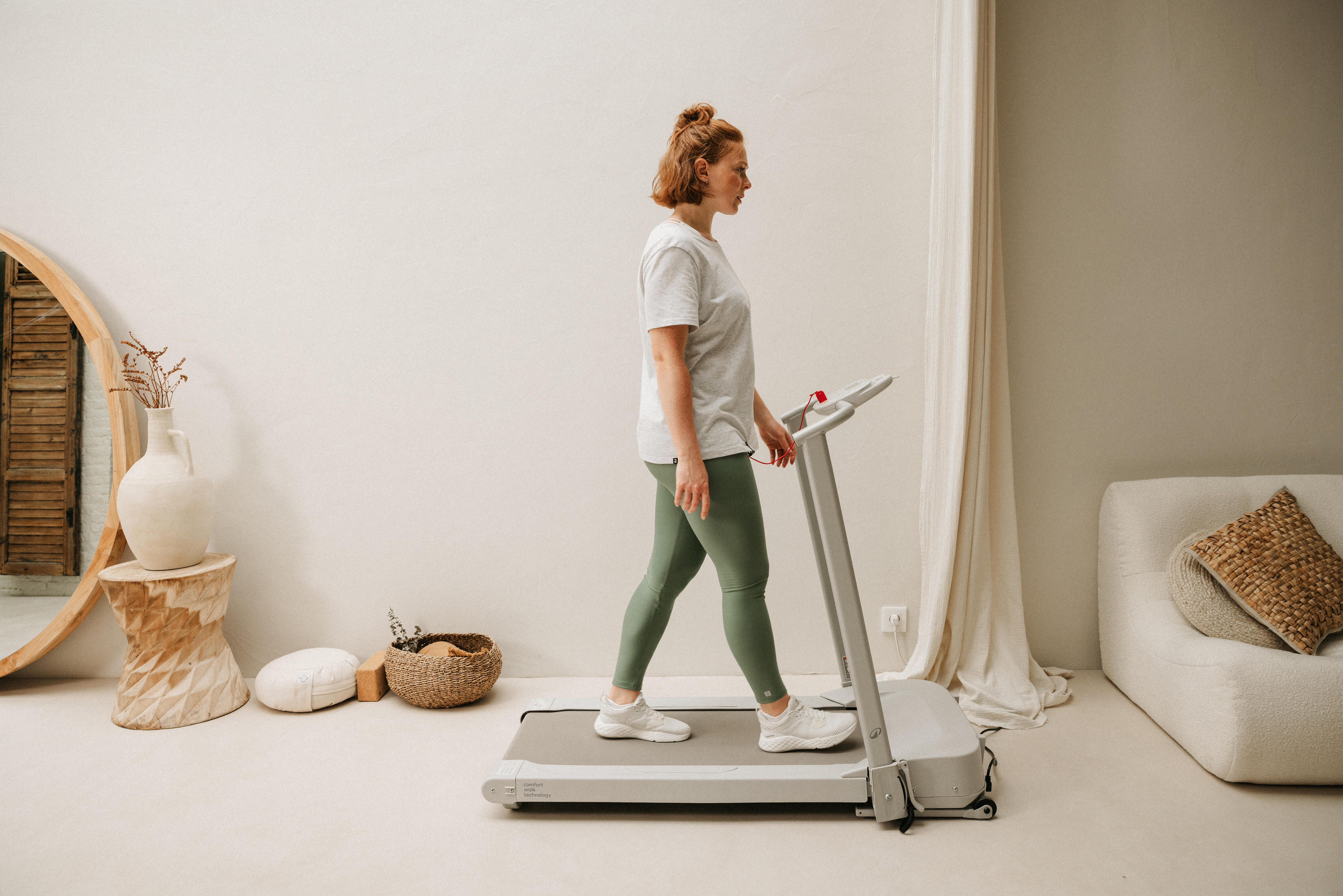 Domyos Assembly-Free Compact Treadmill W500B