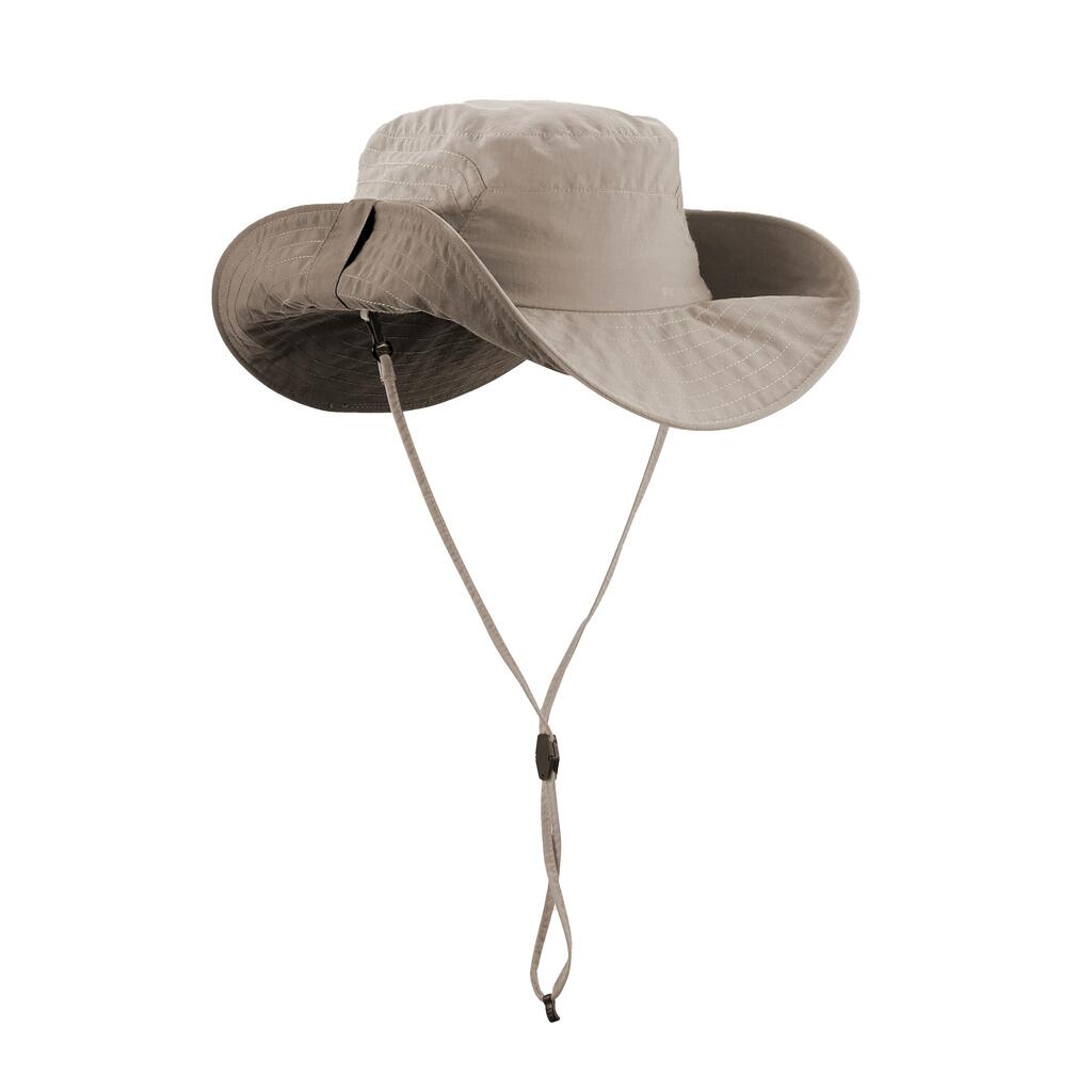 CN Chapeau de Trekking montagne TREK 500 anti UV noir