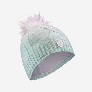 Gorro de esquí y nieve lana NIños Wedze Trenza Fur