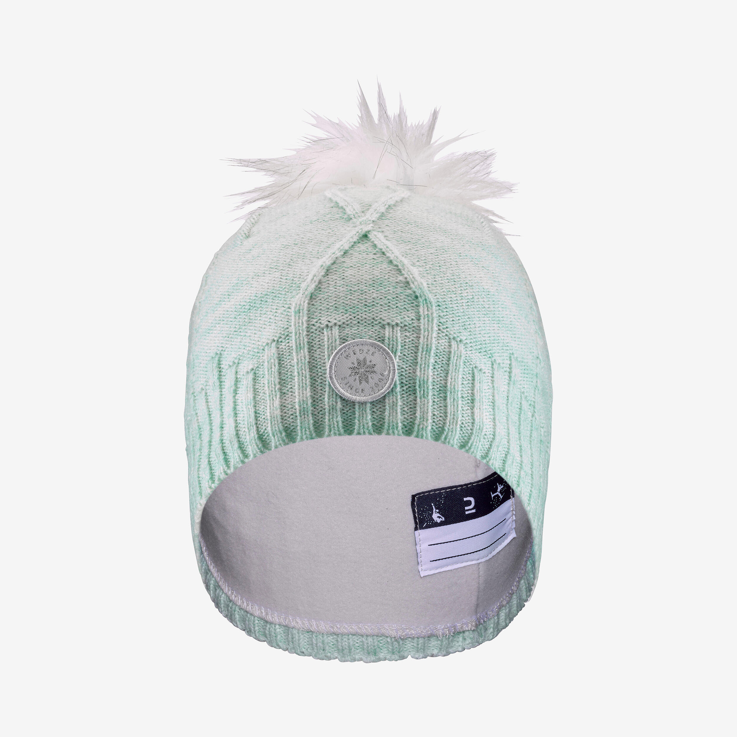 Cappello di lana per bambini, Twisted Fur, blu cielo