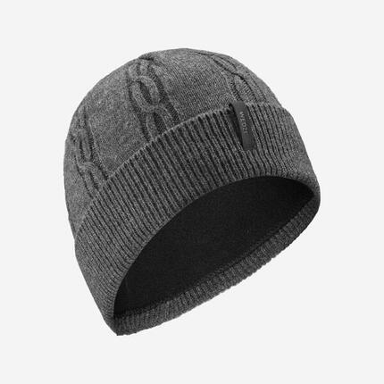 Bonnet en laine adulte, TORSADE 900 gris