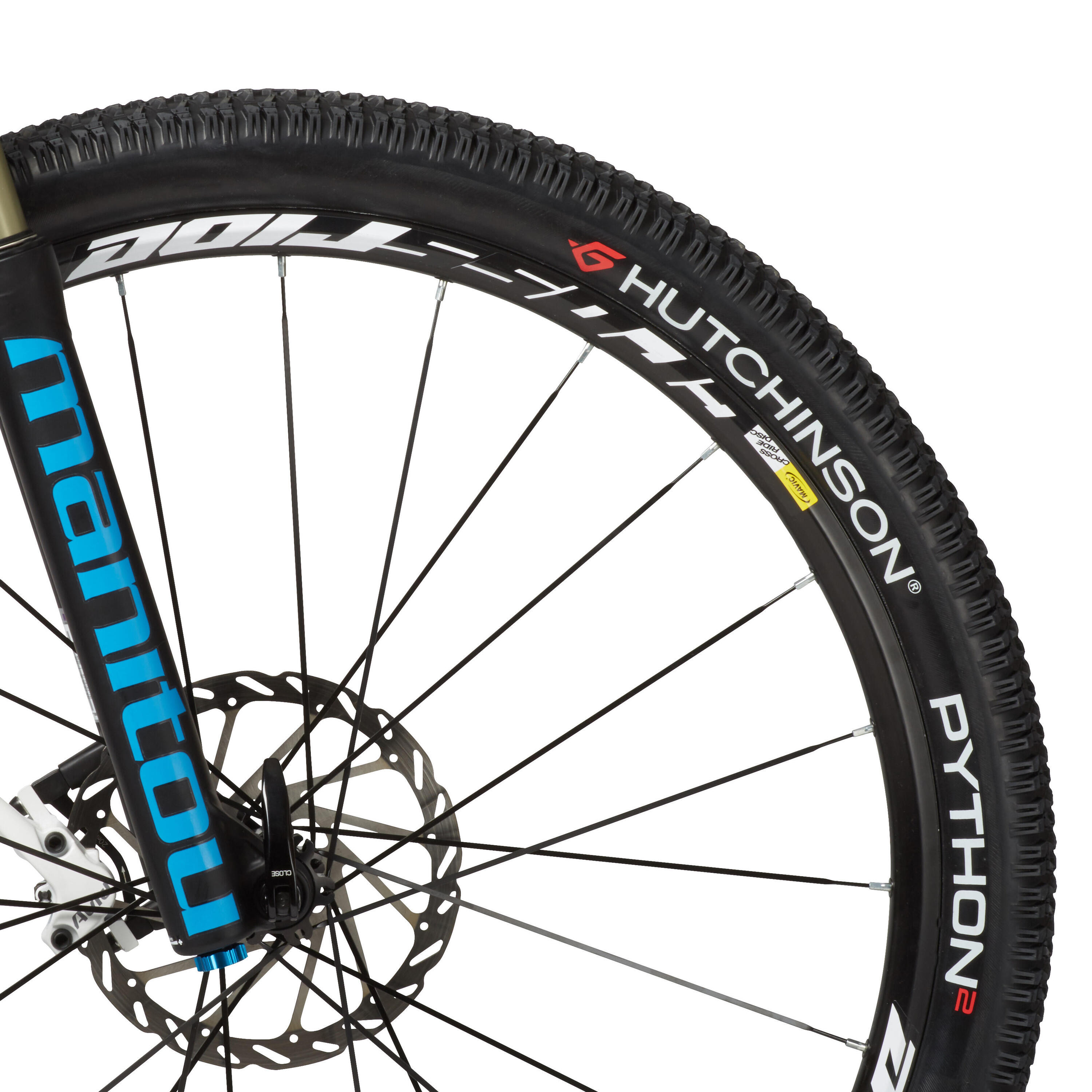 MOUNTAINBIKE BTWIN RAFAL 720 27.5" BLAUW/ZWART/ROZE 14/23