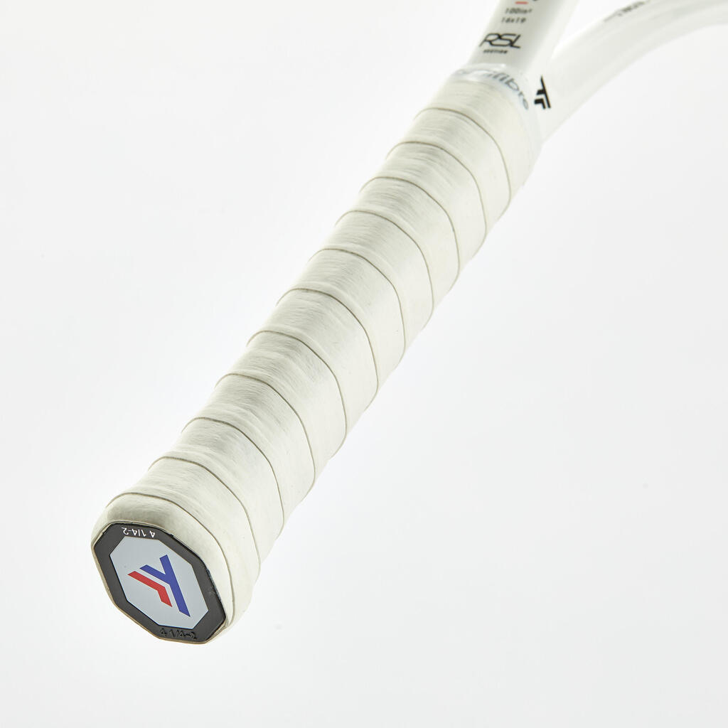 Pieaugušo daudzpusīga tenisa rakete “T-Fight Isoflex 285 V2”, balta