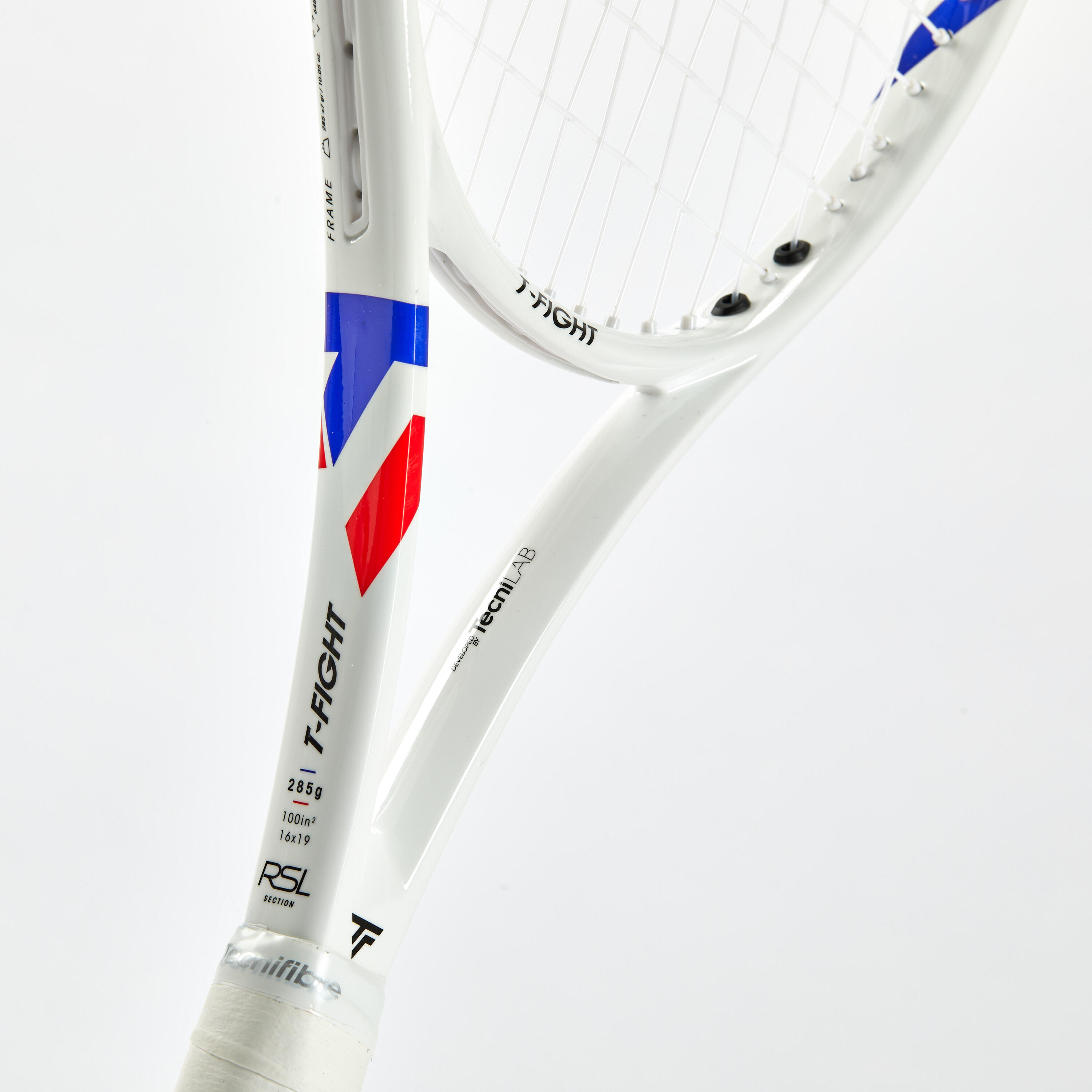Yetişkin Tenis Raketi - Beyaz - Tecnifibre T-fight Isoflex 285 V2