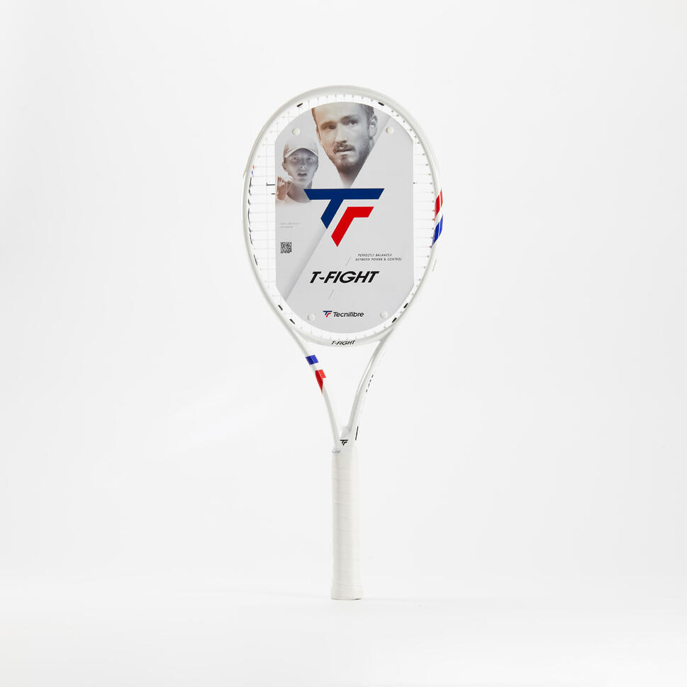 Yetişkin Tenis Raketi - Beyaz - Tecnifibre T-fight Isoflex 285 V2
