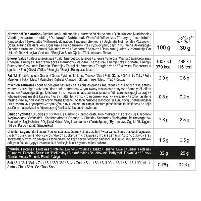 Pura whey 100% isolate sabor chocolate  900 g