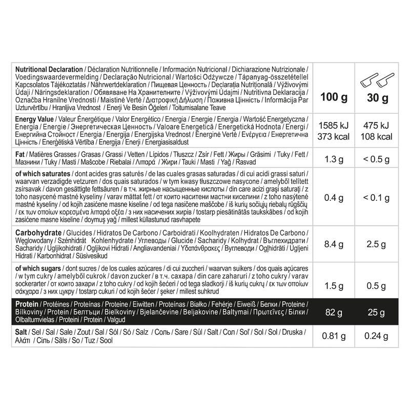 Syrovátkový 100% proteinový izolát s příchutí cookie & cream 900 g
