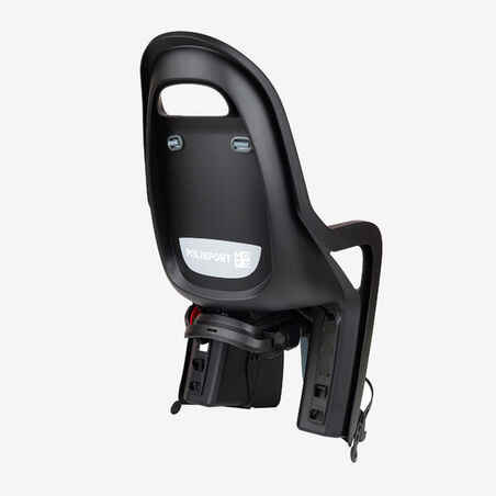 Bike Pannier Rack Child Seat Groovy - Black